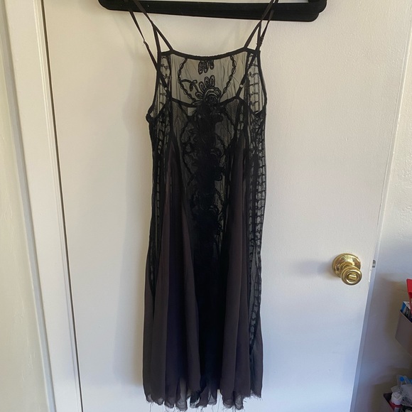 Staring at Stars Anthropologie Lace Slip Dress - Picture 4 of 6